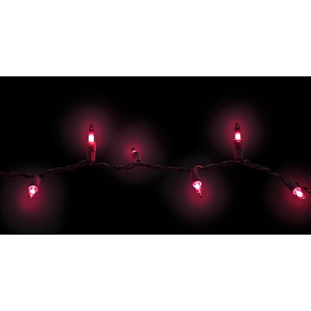 Seasonal Halloween Mini String Lights 20 Purple Bulbs 5 Ft Indoor Wreaths Crafts